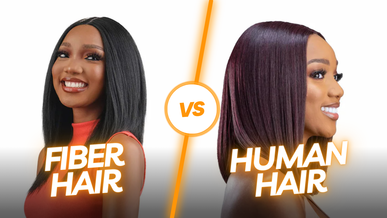 Fiber Hair vs Human Hair