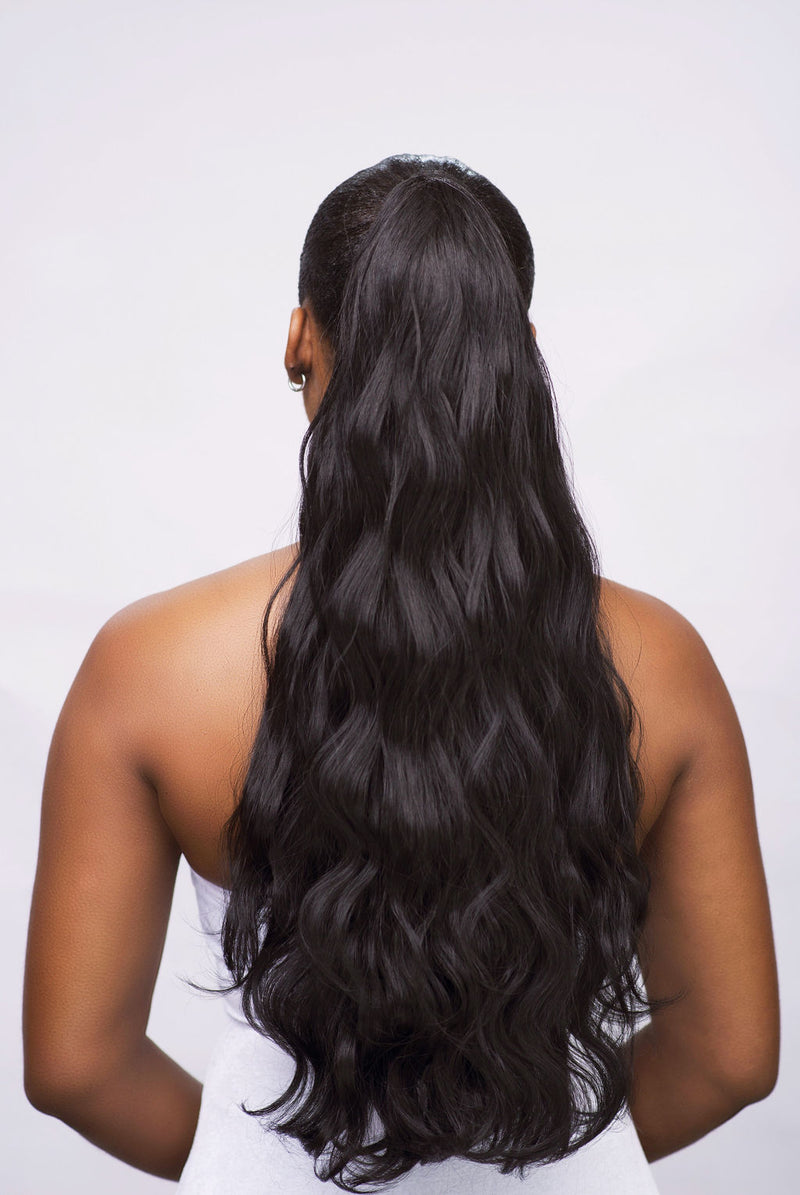 BODY WAVE PONYTAIL #Natural Color